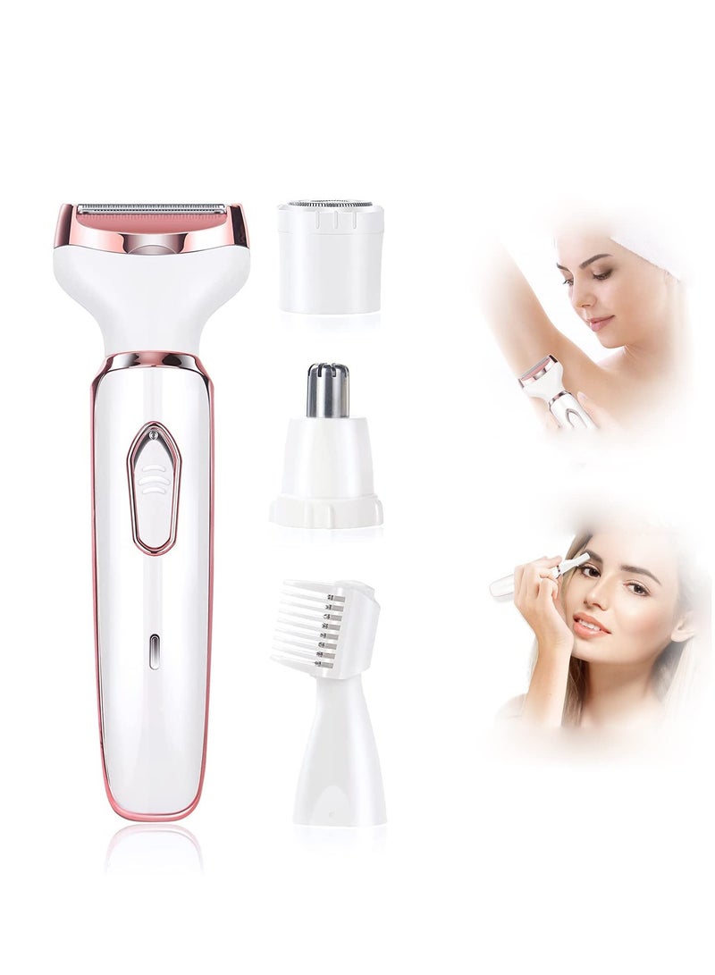 SYOSI Cordless 4 in 1 Electric Shaver for Women - Image 1
