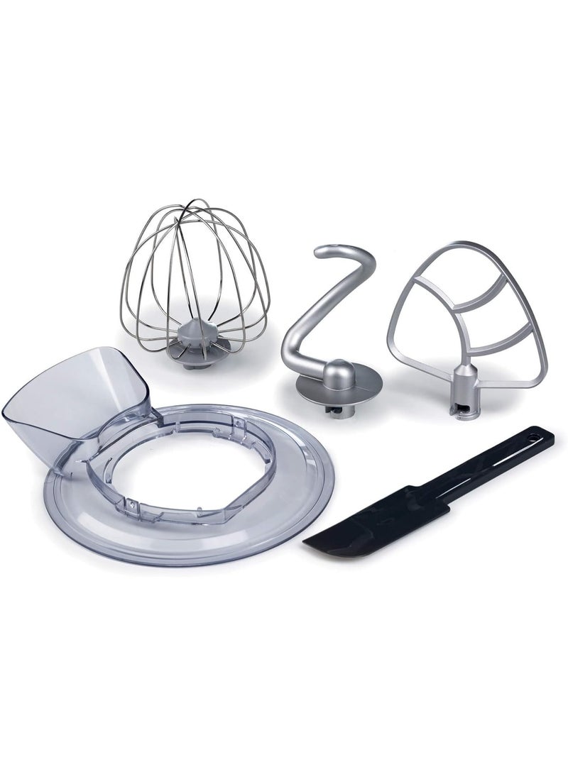 1589 Moderna Planetary Mixer, 1600 Watts, 11 speeds, 5.5 Litres, 3 accessories for kneading, mixing and whipping. White - Image 3