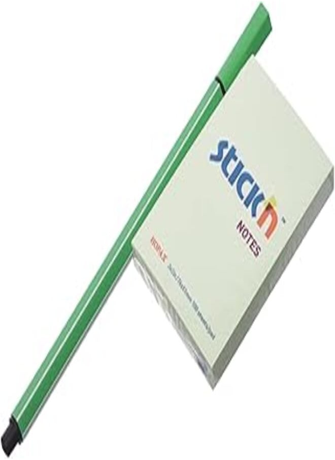 Hopax Hopax Stickin High Quality Sticky Notes Size 76 * 76 mm 100 Sheets with Pen for Tasks, Messages and Notes - Multi Color 
