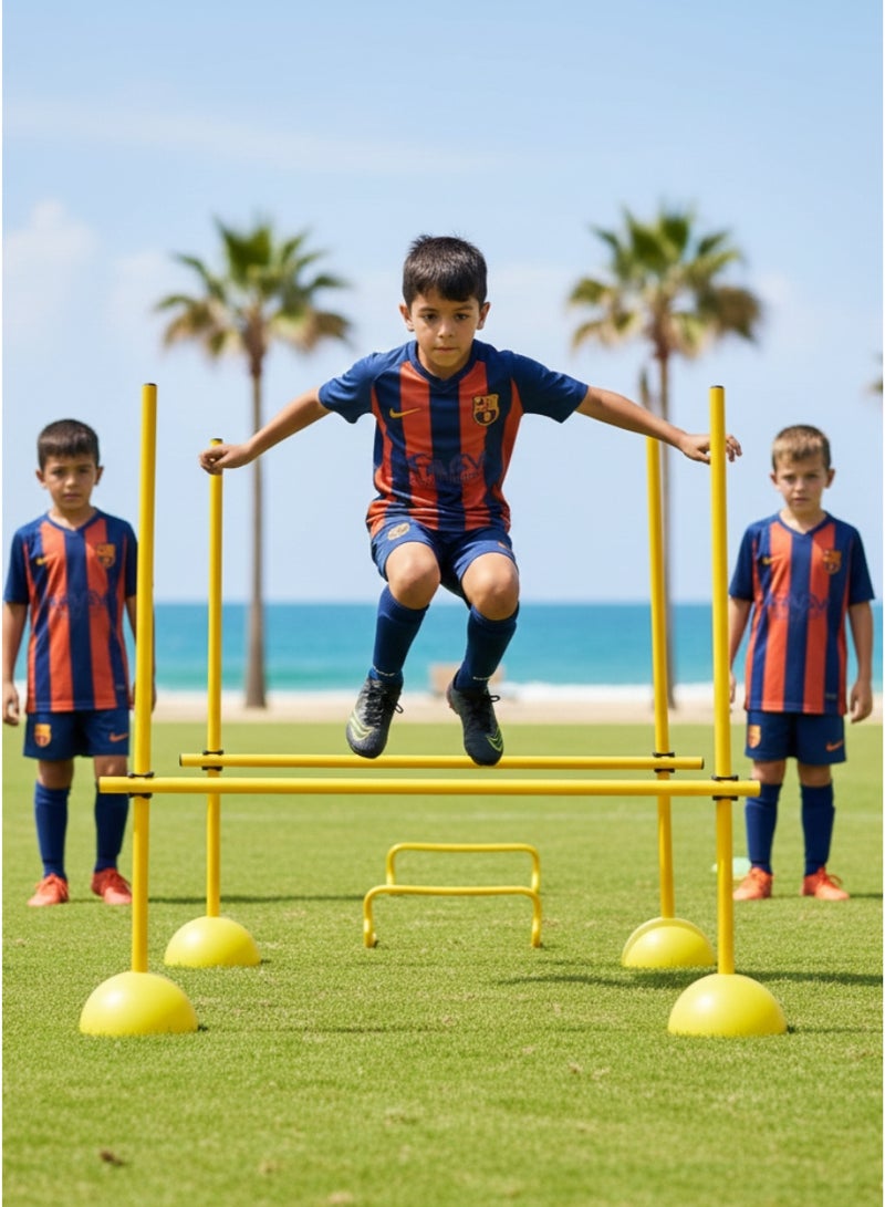 سبال مجموعة حواجز وأعمدة تدريب السرعة من سبال لتمارين اللياقة وكرة القدم والتنسيق - Image 3