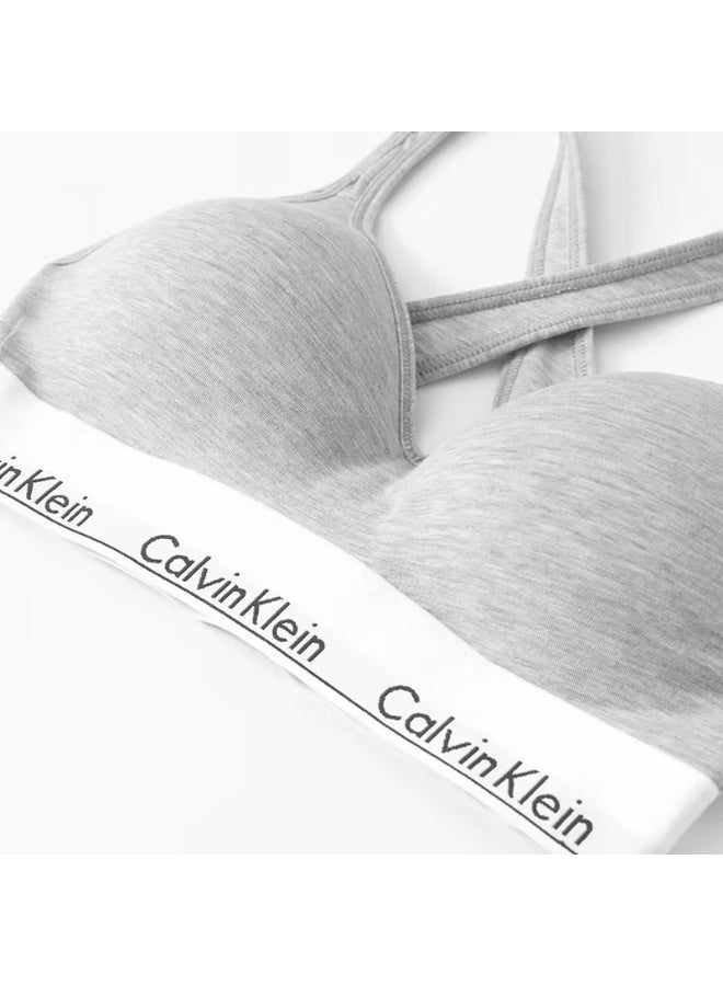 كالفن كلاين بيرفورمانس حمالة صدر قطنية عصرية مبطنة بخفة - Image 4
