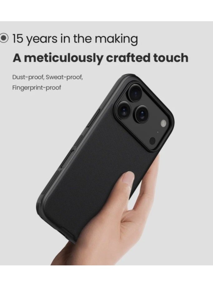 NILLKIN Frosted Shield Pro Compatible For iPhone 17 Pro Case Matte PC + TPU Phone Cover - Image 2