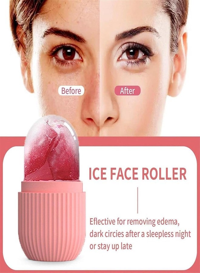 PROBUY Ice Roller for Face and Eyes, Pink Floral Design, Cooling Facial Massage Tool - Image 5