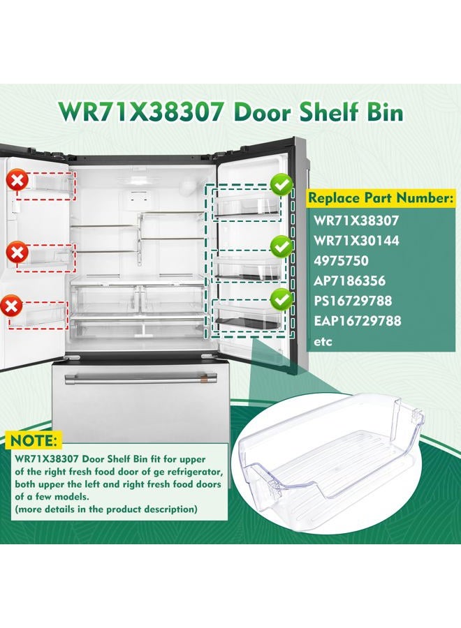 Garsoo WR71X38307 Door Shelf Bin Compatible with ge refrigerators (some models): GFE26JYMNFFS, GNE27JYMNFFS, GNE27JYMWFFS etc, Door Shelf Replacement WR71X30144, 4975750, AP7186356, EAP16729788, PS16729788 - Image 4