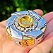 T-Conceal TConceal EDC Fidget Sliders Open Armor Spinning TopFidget Toys Stress Relief for Adults Magnetic Metal Silver Gold - Image 2