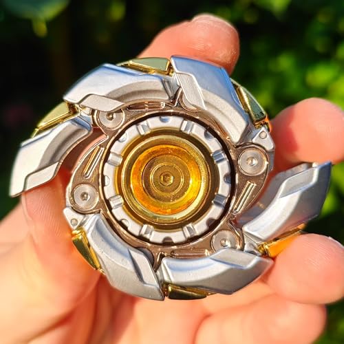 T-Conceal TConceal EDC Fidget Sliders Open Armor Spinning TopFidget Toys Stress Relief for Adults Magnetic Metal Silver Gold - Image 5