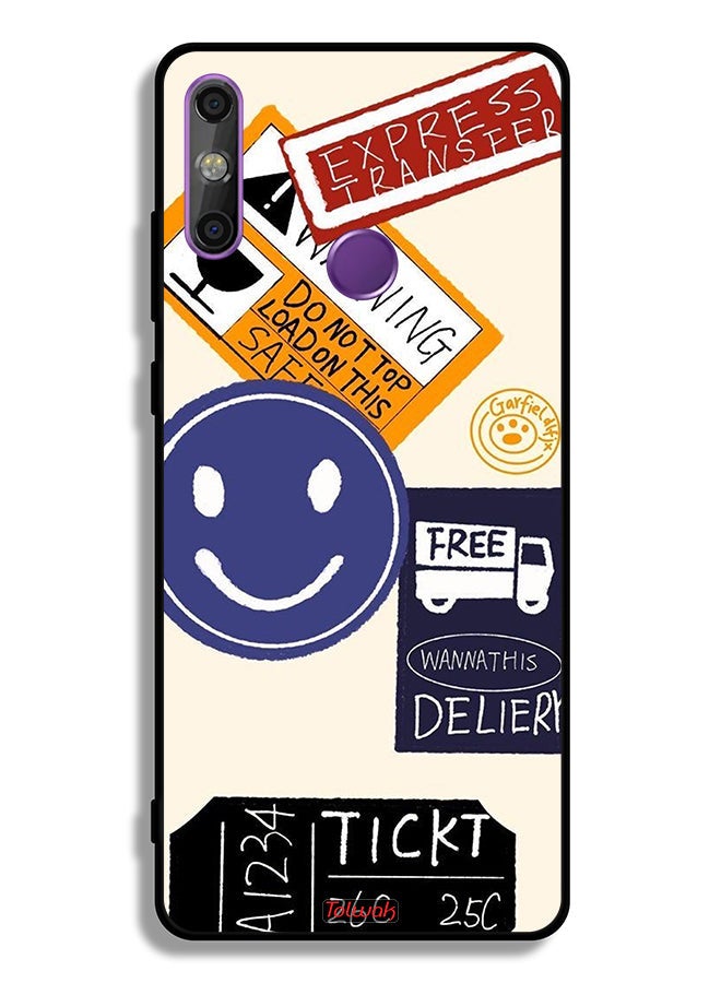 Tolwak Huawei Enjoy 20e Protective Case Cover Free Express Transfer Sticker - Image 2