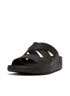 FitFlop 049-691 Fitflop Mens Sandals CHI STRIPE EMBOSSED FM4-090 Black  - Image 3