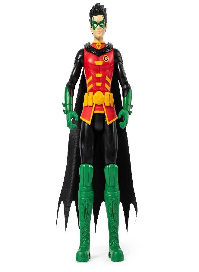 DC Comics - Batman 12-Inch Robin Action Figure, Kids Toys for Boys and Girls Age 3 and up - Image 1