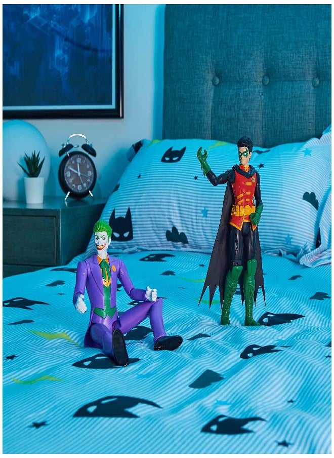 DC Comics - Batman 12-Inch Robin Action Figure, Kids Toys for Boys and Girls Age 3 and up - Image 1