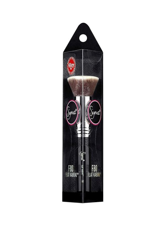SIGMA F80 Flat Kabuki Brush Black - Image 4