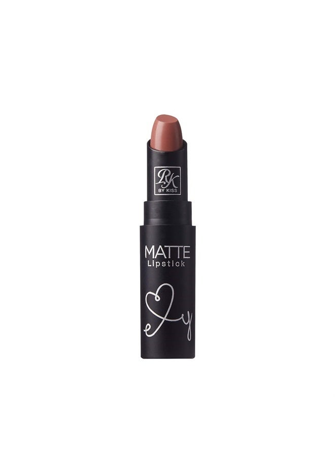 KISS Ruby Kisses Matte Lipstick (RMLS02 - Nude Rose) - Image 1