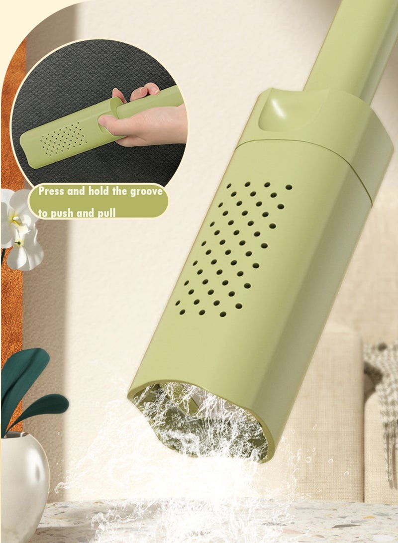 Desktop mini mop, hands-free multi-function sponge, kitchen cleaning sponge mop green - Image 3