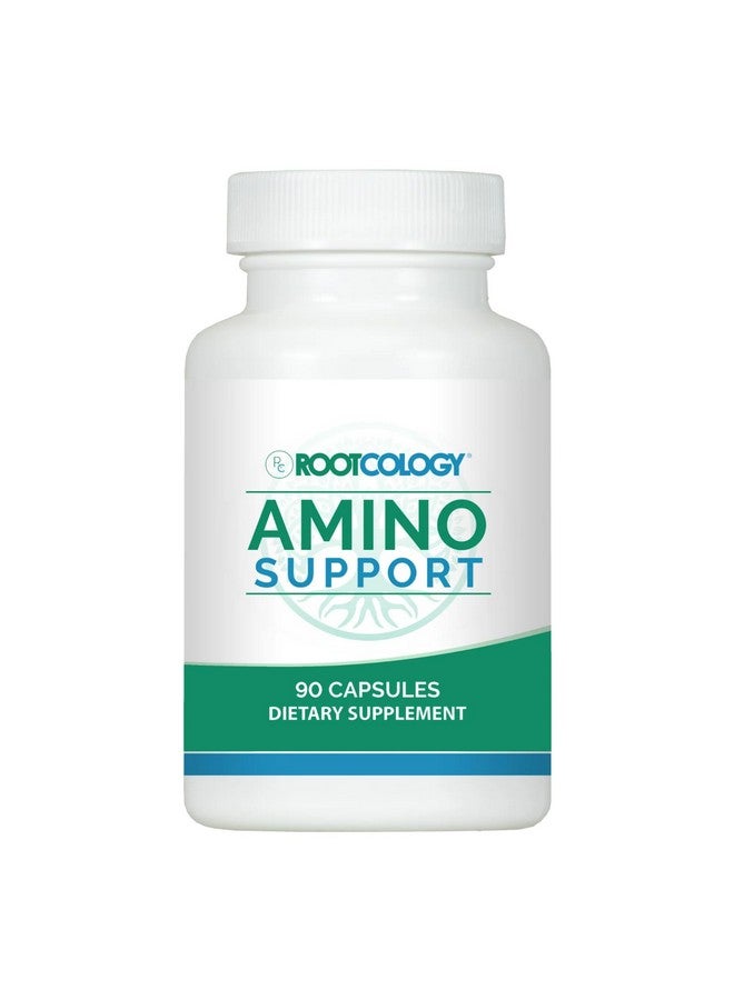 Rootcology by Dr. Izabella Wentz | Amino Support | Amino Acid Complex Capsules with L-Glutamine, Glycine & MSM | 90 Capsules - Image 1