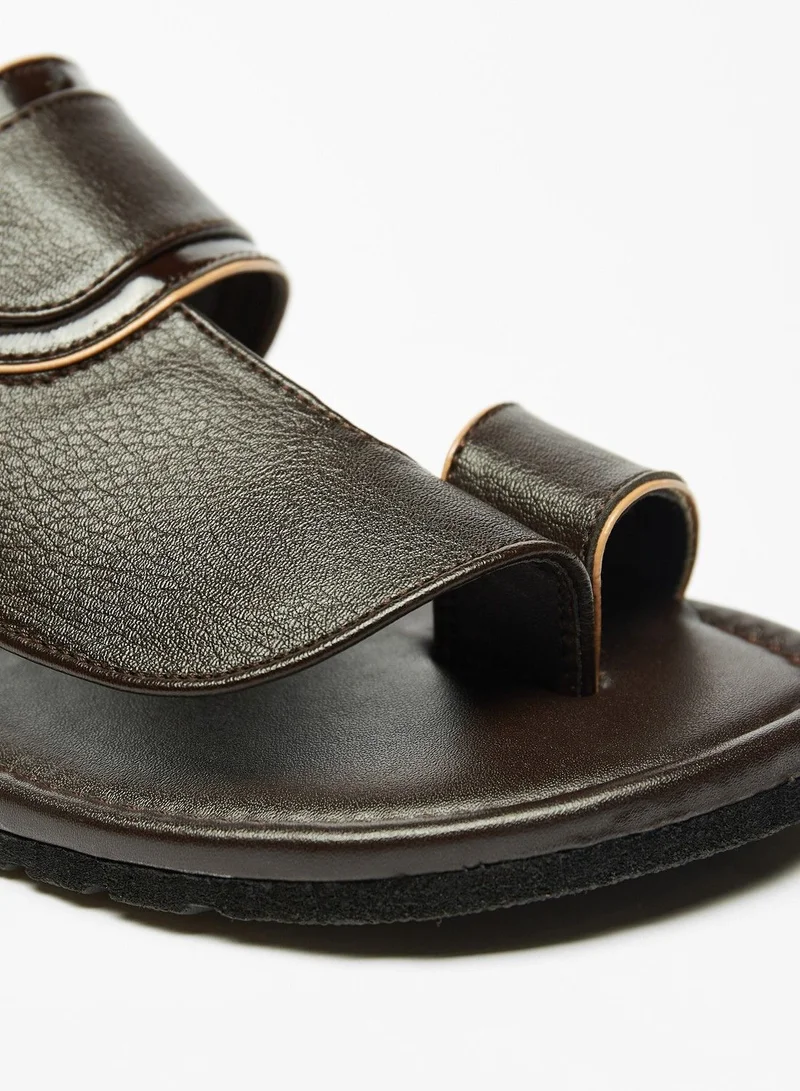 shoexpress Solid Slip On Arabic Sandals