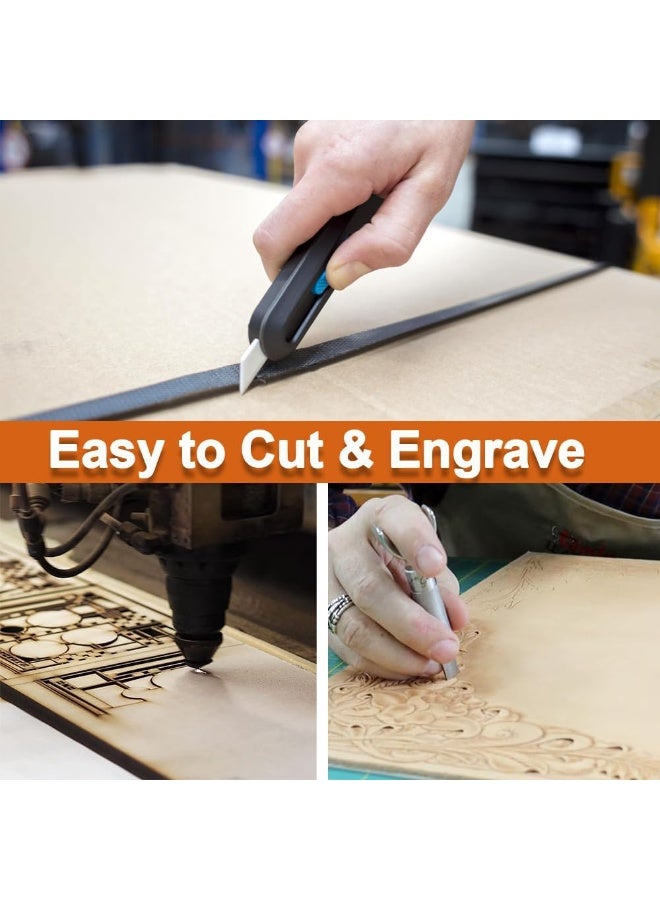 SLASA 12-Pack Basswood Sheets – 11.8 x 11.8 Inch, 1/8 Inch Thick – Unfinished Square Wood Boards for DIY Crafts, Wood Burning, Laser Cutting, and Model Making - Image 5