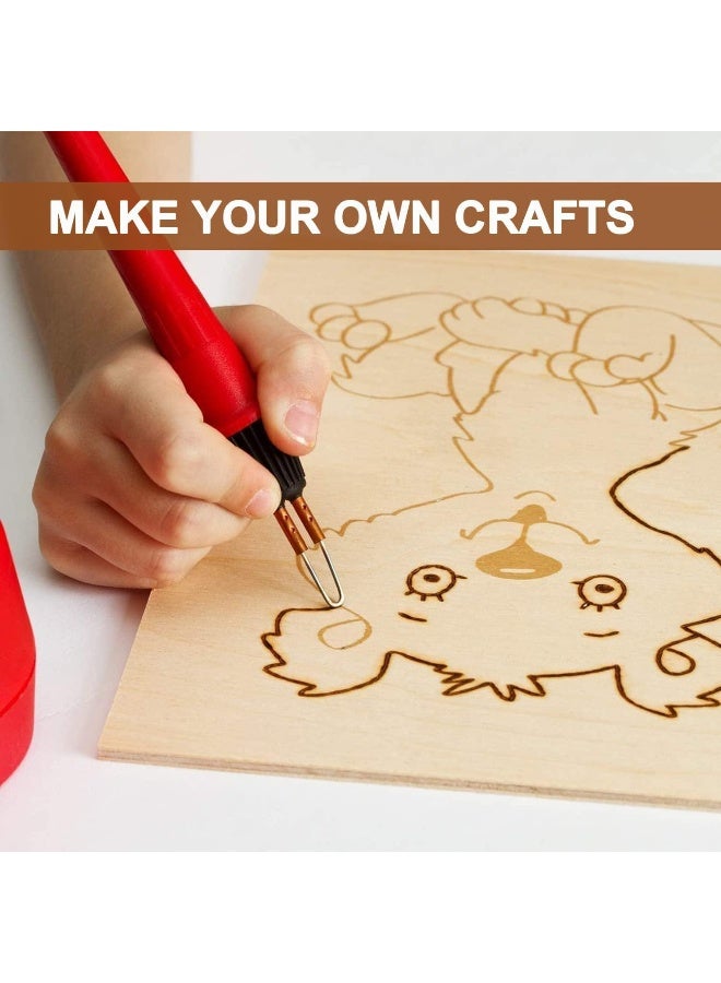 SLASA 12-Pack Basswood Sheets – 11.8 x 11.8 Inch, 1/8 Inch Thick – Unfinished Square Wood Boards for DIY Crafts, Wood Burning, Laser Cutting, and Model Making - Image 4