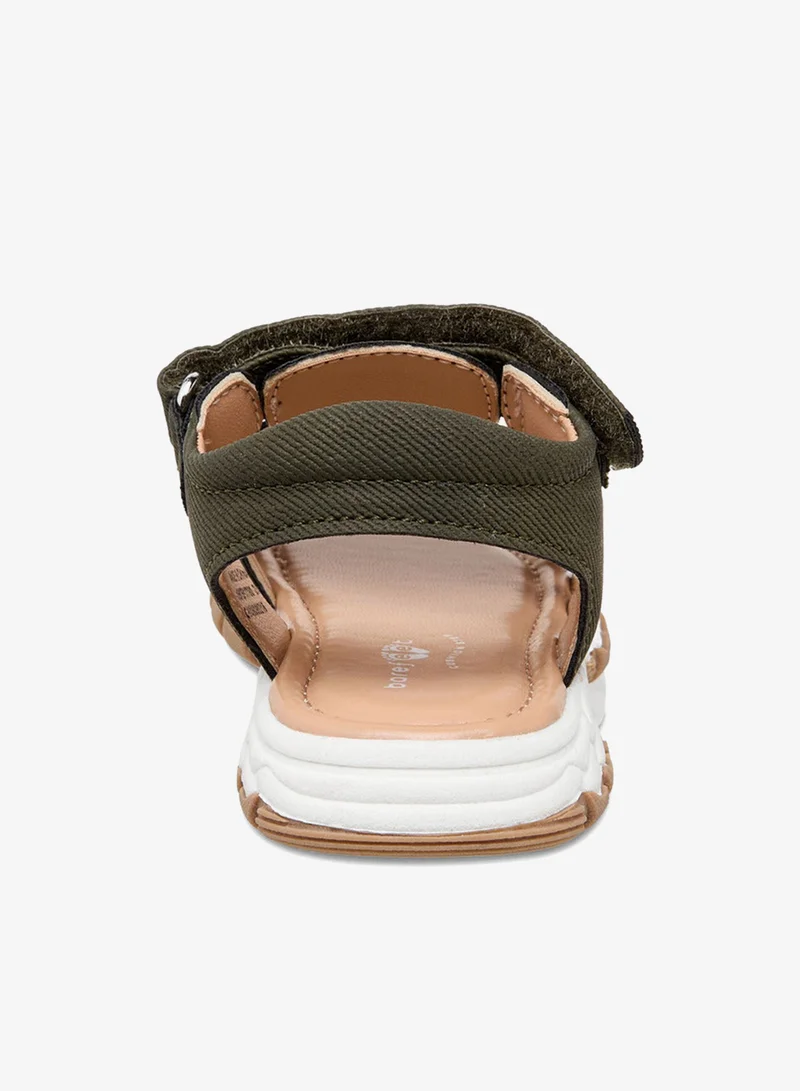 Barefeet Boys Hook and Loop Strap Sandals