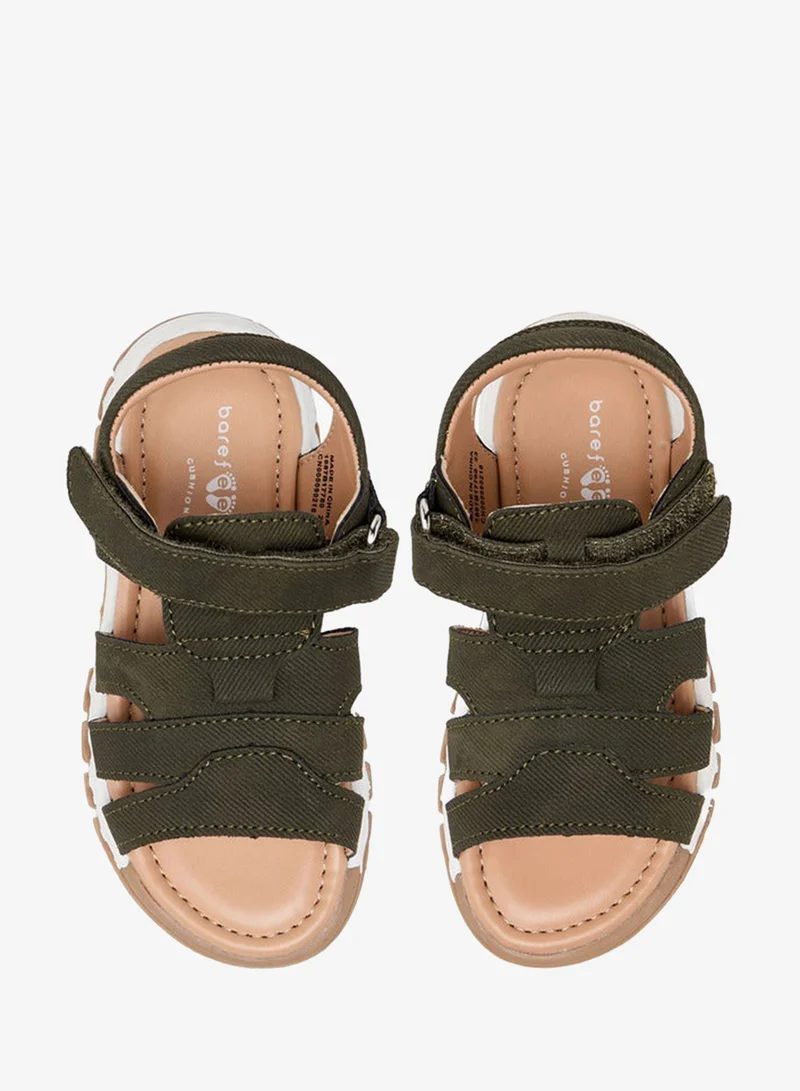 Barefeet Boys Hook and Loop Strap Sandals