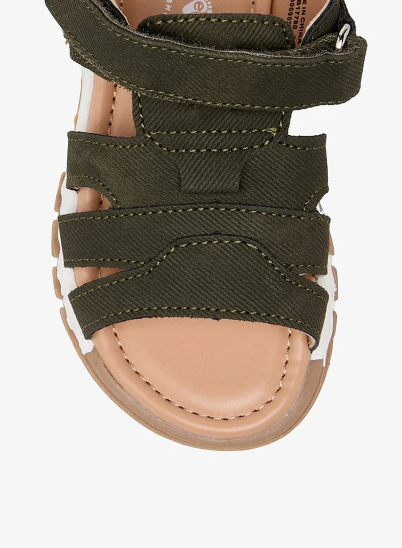 Barefeet Boys Hook and Loop Strap Sandals