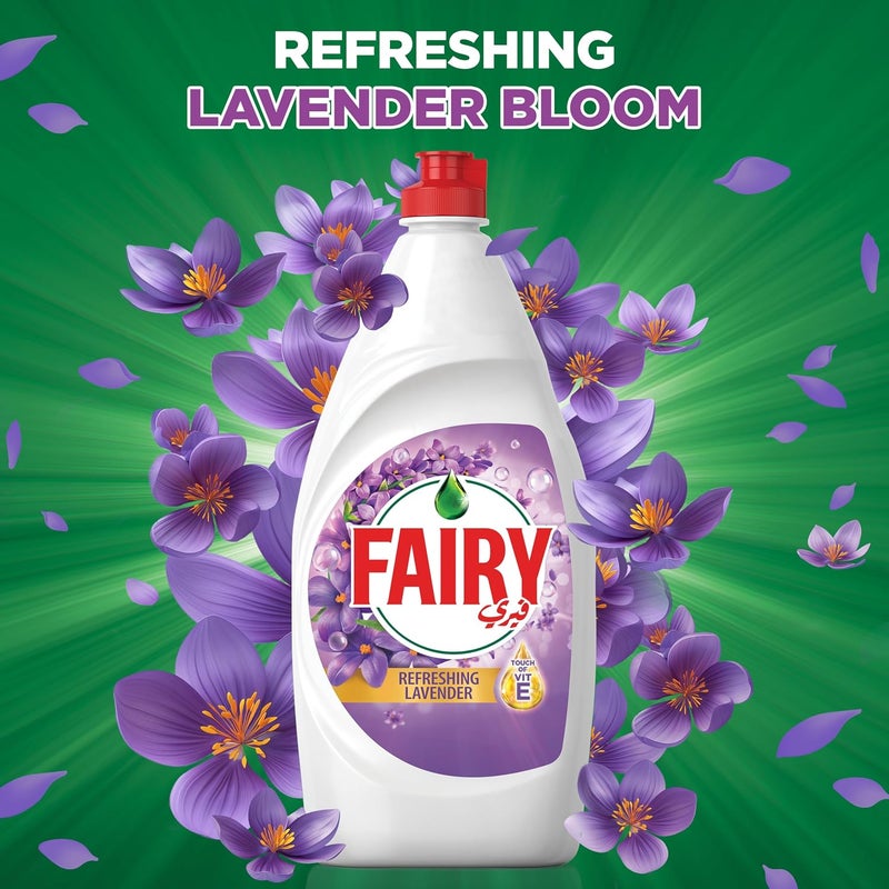 Dishwashing Liquid, Refreshing Lavender, 3x600ml - Image 4