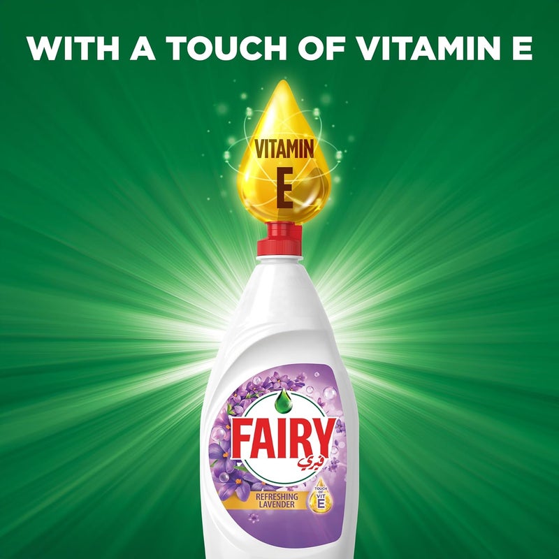 Dishwashing Liquid, Refreshing Lavender, 3x600ml - Image 3