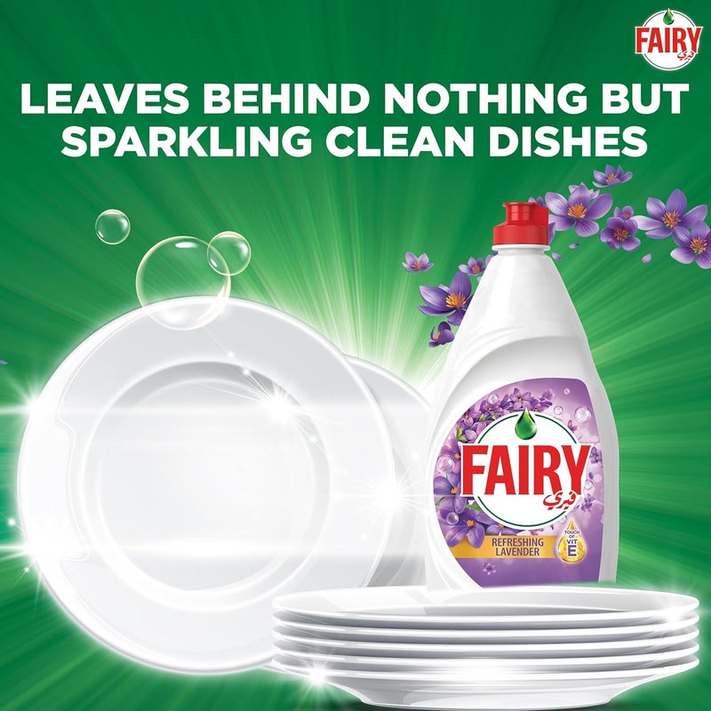 Dishwashing Liquid, Refreshing Lavender, 3x600ml - Image 5