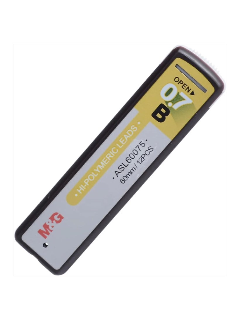 M&G Mechanical Pencil Leads, B 0.7Mm - NO: Asl 60075 - Image 2