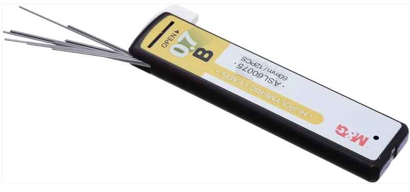 M&G Mechanical Pencil Leads, B 0.7Mm - NO: Asl 60075 - Image 3