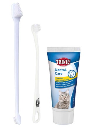 Trixie Cats Dental Hygiene Set - Cat Toothbrush and Toothpaste - pzsku/ZBFE302E7766DD1880488Z/45/_/1738306443/dcfe6c69-27aa-4377-9240-91f6cad0ed1b