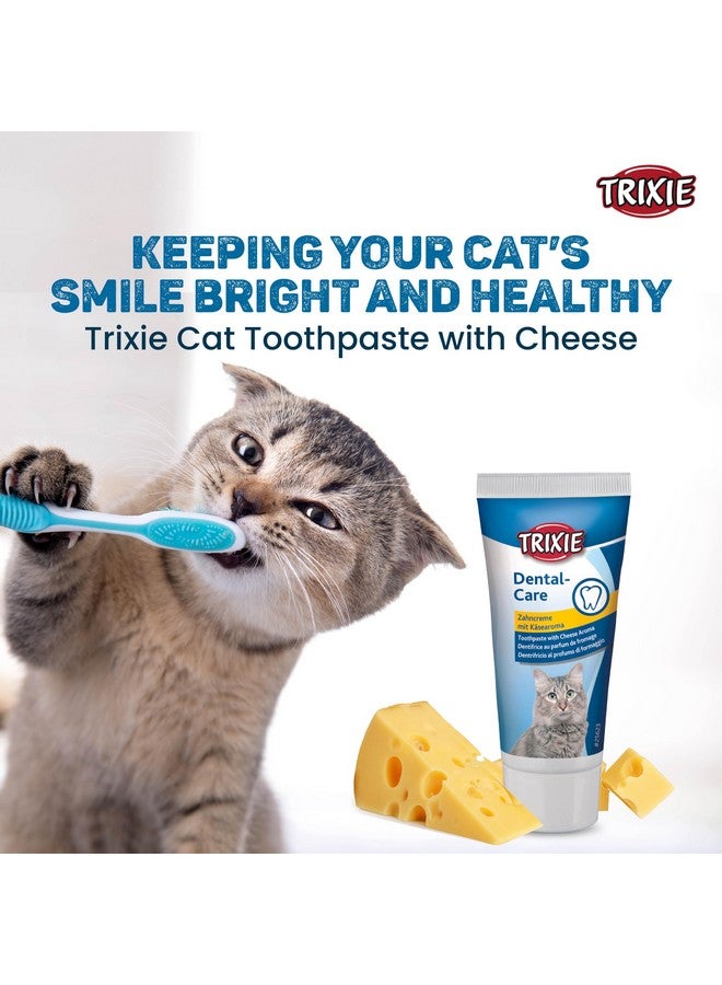Trixie Cats Dental Hygiene Set - Cat Toothbrush and Toothpaste