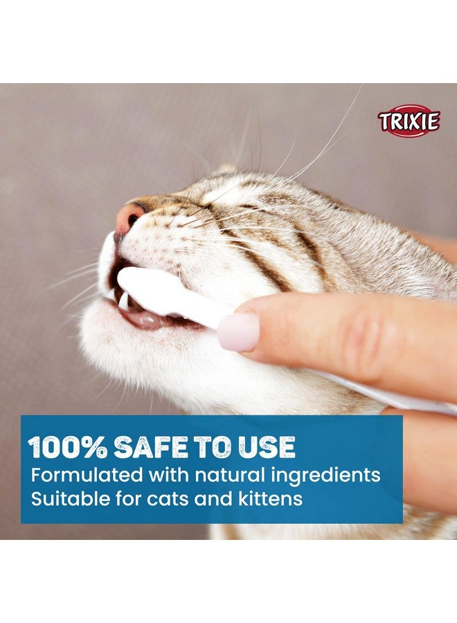 Trixie Cats Dental Hygiene Set - Cat Toothbrush and Toothpaste