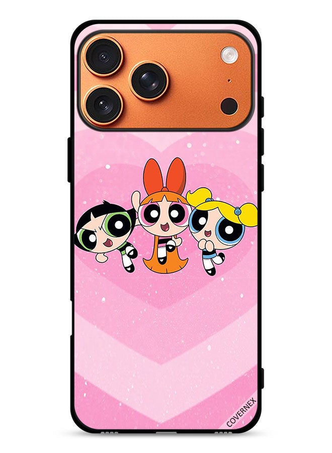 Covernex Apple iPhone 17 Pro Max Protective Case Cover Power Girls Cartoon - Image 1