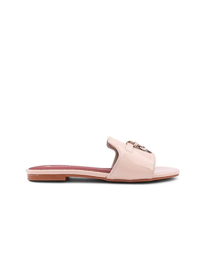 Cuple Cuple Metal Detail Flat Slides