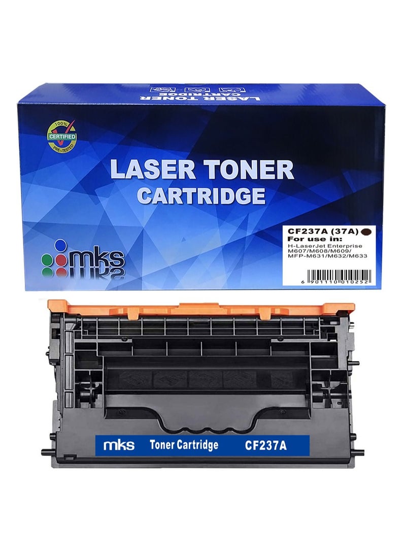 MKS Toner Cartridge CF237A Compatible with HP LaserJet Enterprise M607 / M608 / M609 / MFP M632 / M633 - Image 1
