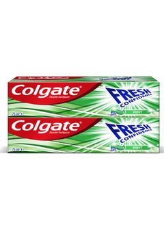 Toothpaste Fresh Confidence Mint Green Gel  Pack of 2