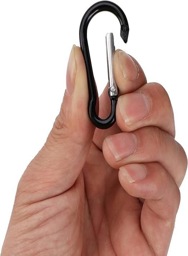 Tim Tim Agro Mini Aluminum Carabiner Spring Clip, 2 Inch Snap Hook Keychain, 30 Pieces, for Outdoor Camping Hiking Fishing Traveling Backpack Bottle - Image 4