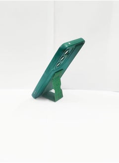 Case Cover With Magnetic Hand Grip For Samsung Galaxy A55 5G Green