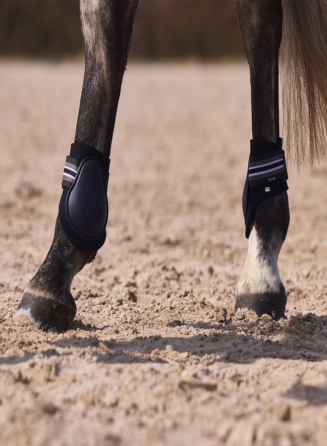 HORZE Adepto Fetlock Boots - Dark Navy - Cob - Image 5