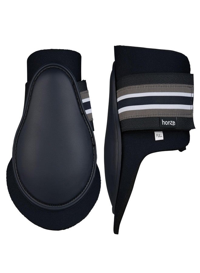 HORZE Adepto Fetlock Boots - Dark Navy - Cob - Image 1