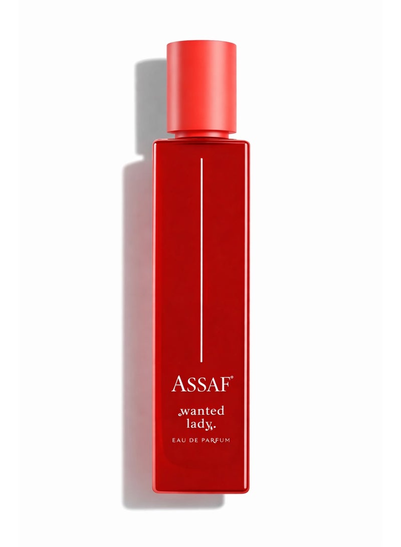 عساف عطر آساف وانتد ليدي 200 مل، ماء عطر، برائحة الأزهار والمسك والفانيليا، عطر فاخر يدوم طويلاً - Image 1