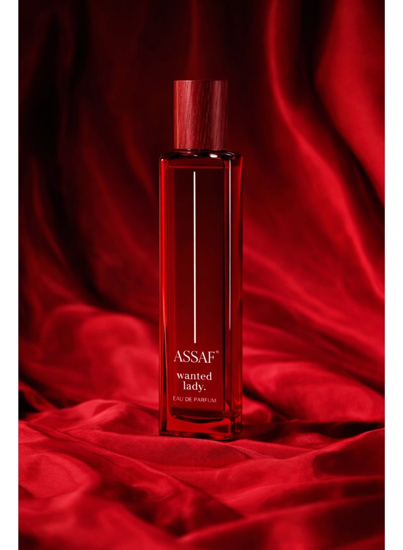 عساف عطر آساف وانتد ليدي 200 مل، ماء عطر، برائحة الأزهار والمسك والفانيليا، عطر فاخر يدوم طويلاً - Image 2