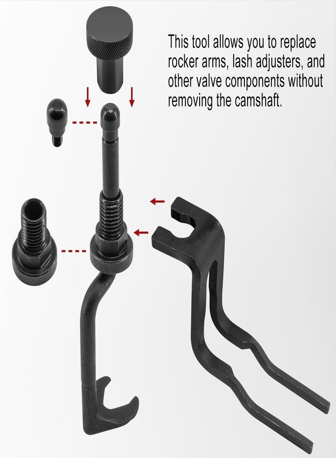 Bedalio Valve Spring Compressor Tool Fit for Ford 3V 4.6L, 5.4L, and 6.8L Engines, Service Camshafts, Valve Seals, Valve Springs, Retainers,Replace 303-1039, OTC 6684,15001,24429 - Image 5