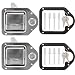 Lonffery Truck Tool Box Latch Stainless Steel Toolbox Paddle Lock Replacement Handle with Keys for RV Truck Trailer UTV ATV Box 2 Pack - Image 2