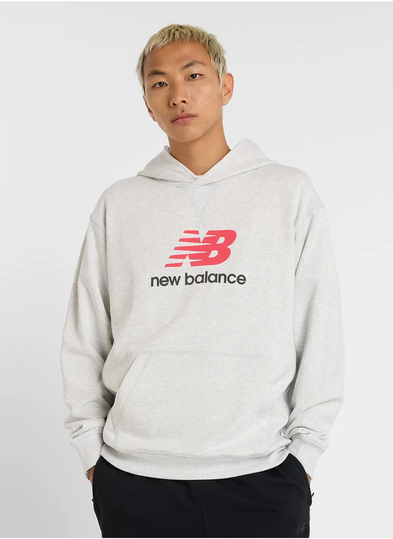 نيو بالانس Athletics French Terry Logo Hoodie