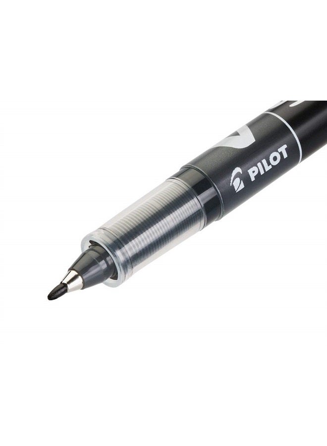 Pilot V Sign Pen - Fineliner Marker Pens - 2.0mm Nib Tip - 0.6mm Line Width - Essential Pack - Black, Blue & Red (3) - Image 1