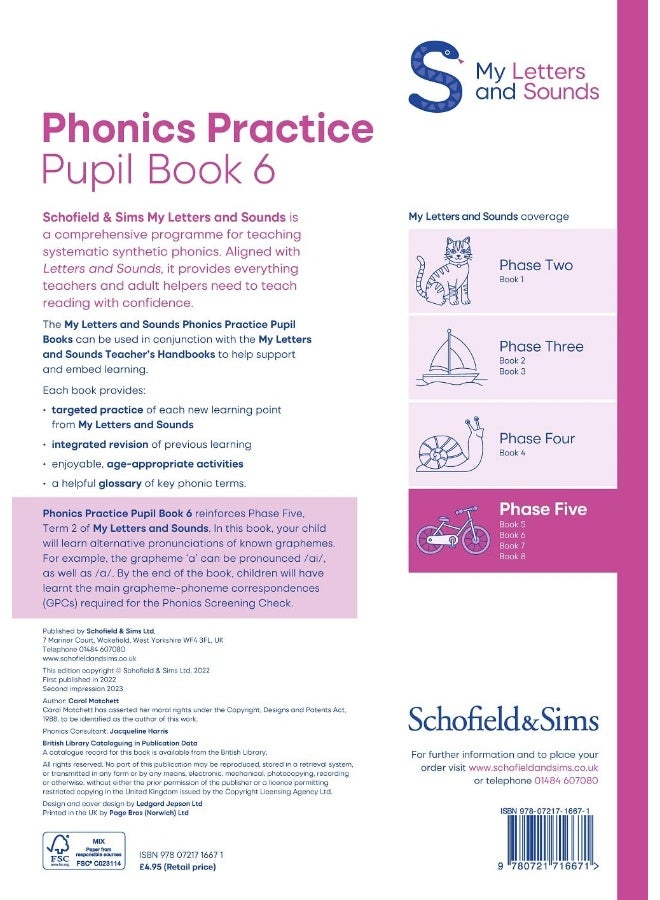 كتاب ممارسة الصوتيات والتراكيب اللغوية للطلاب 6 - Image 2