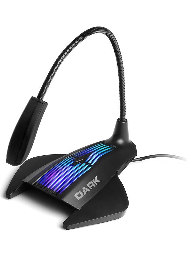 Dark - HD Sound Desktop USB Microphone (DK-AC-MC01) - Image 1