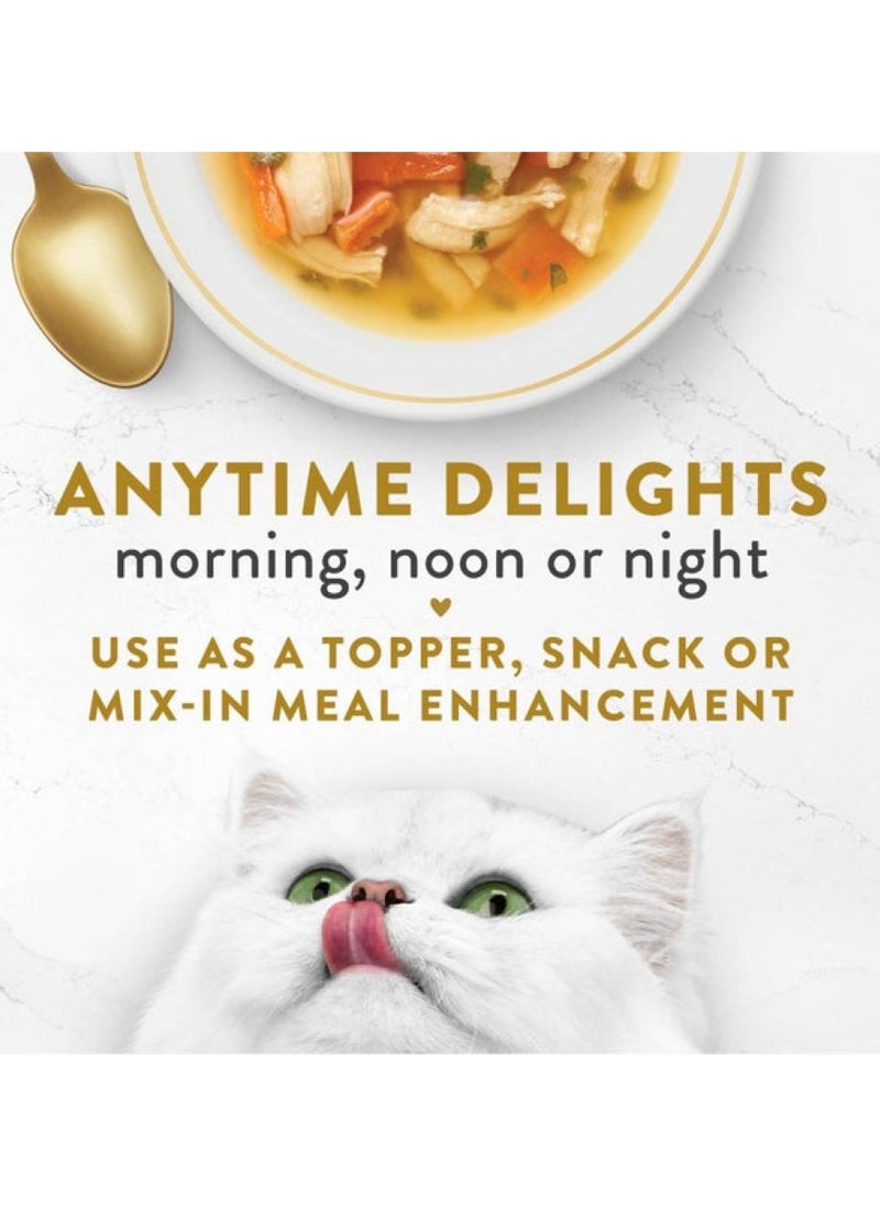 Purina- invalid brand name Fancy Feast Broths With Chicken & Vegetables 40 G  - Image 3