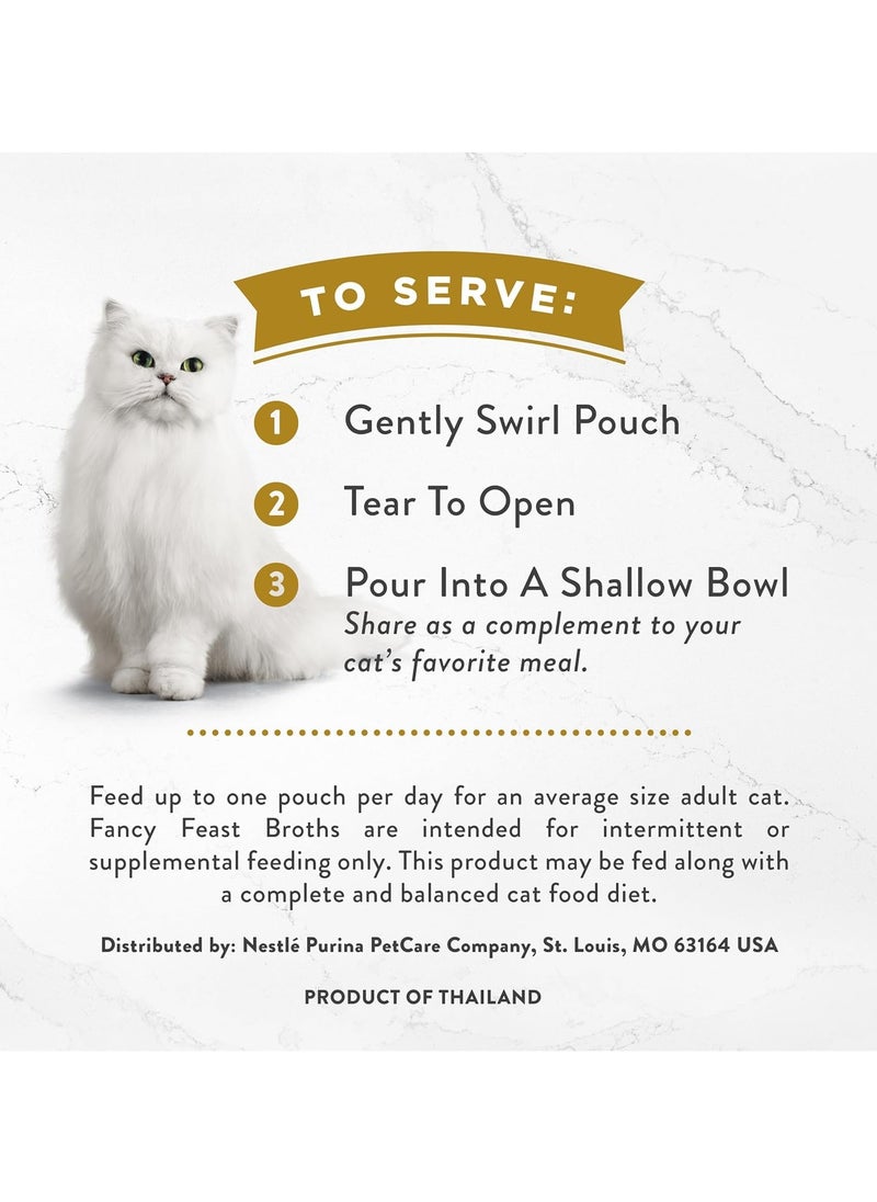 Purina- invalid brand name Fancy Feast Broths With Chicken & Vegetables 40 G  - Image 5